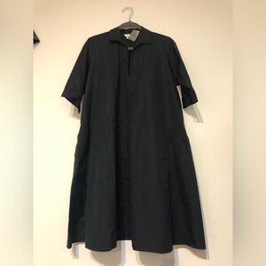 Max Mara Leisure Elbow-Sleeve Collared Day Dress